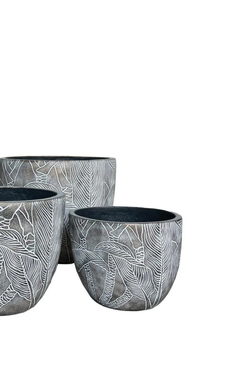 Alfresco Home Sancosta Planter 12" Smoky Taupe