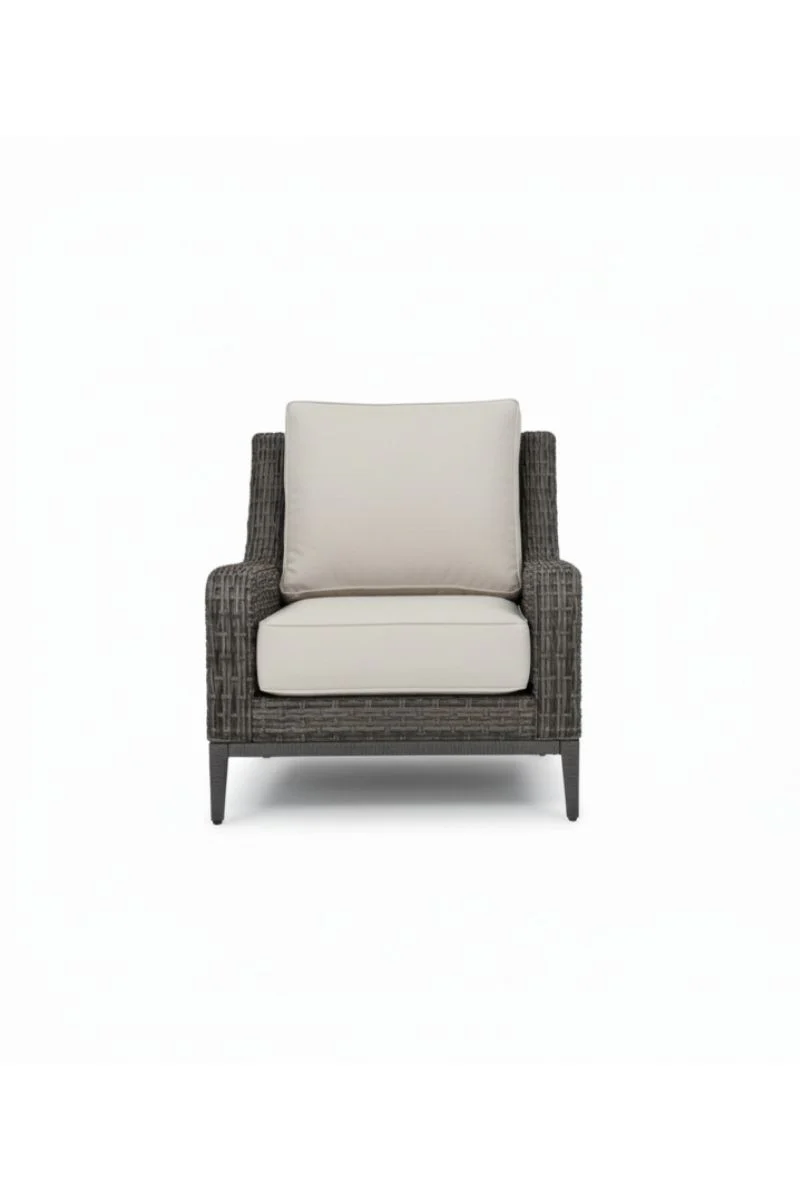 Alfresco Skytop Lounge Chair with Cushion Sunbrella Cast Silver - Image 2