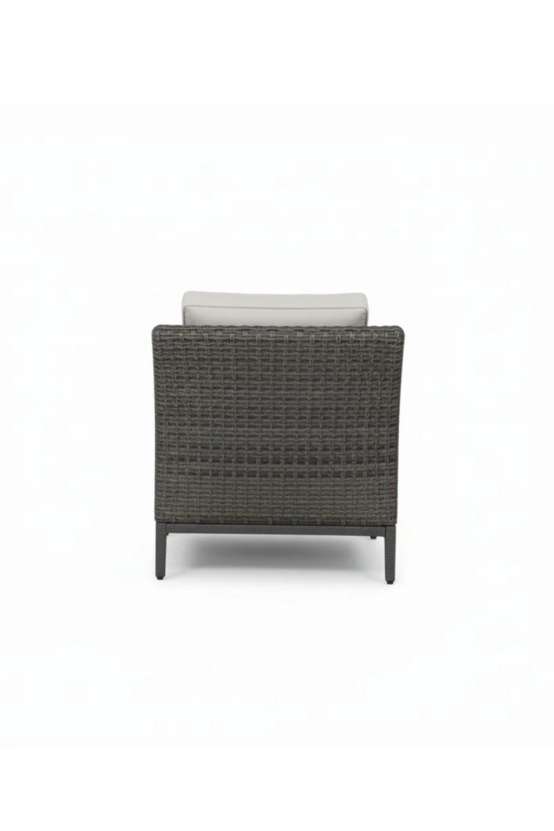Alfresco Skytop Lounge Chair with Cushion Sunbrella Cast Silver - Image 3
