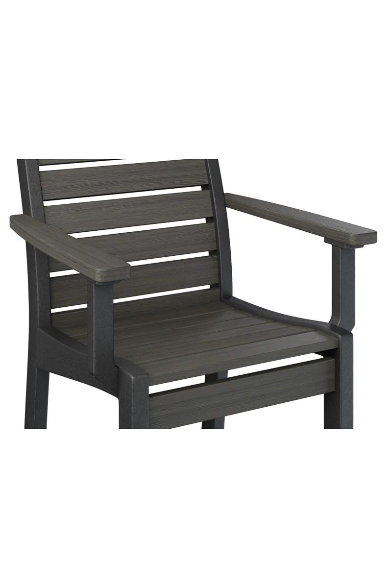 Berlin Gardens Bristol Arm Kit Coastal Gray on Black