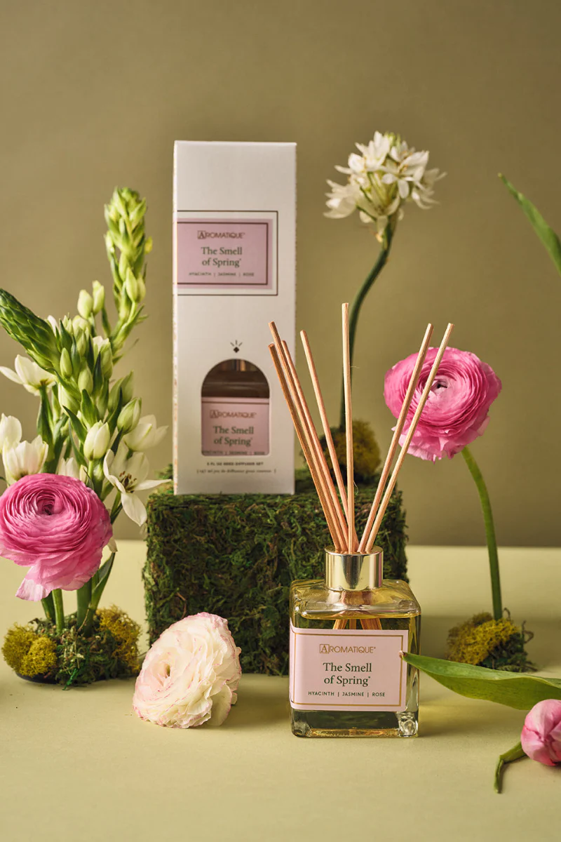 Aromatique The Smell Of Spring Reed Diffuser Set