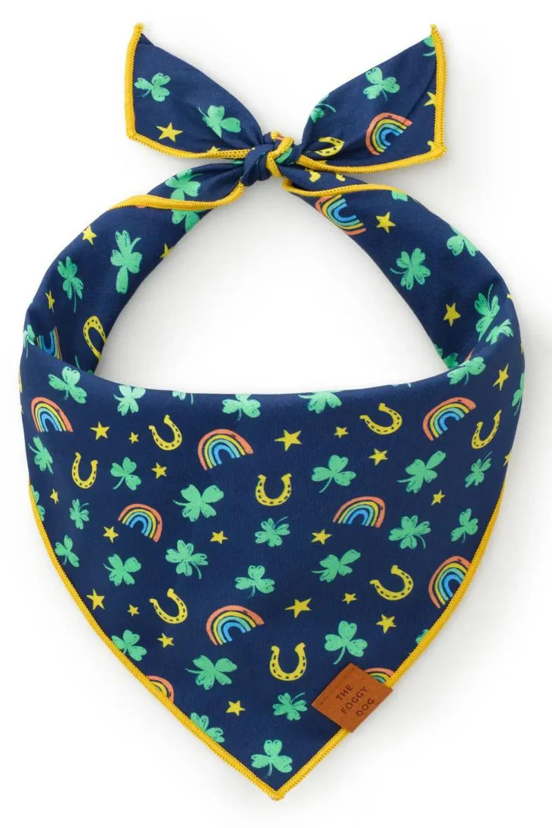BANDANA, LUCKY PUP ST. PAT SM