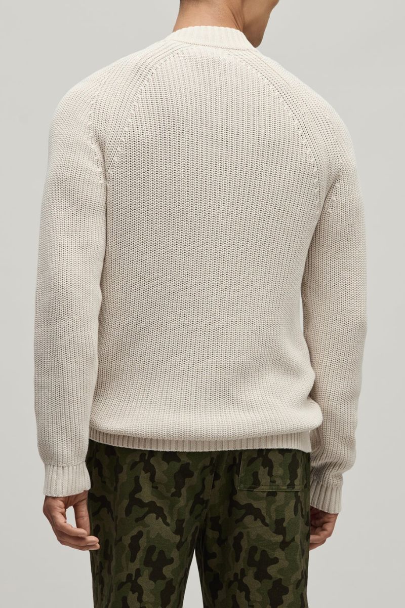 Barefoot Dreams Men's Sunbleach Zip Up Cardigan XL Sand Dune - Image 3