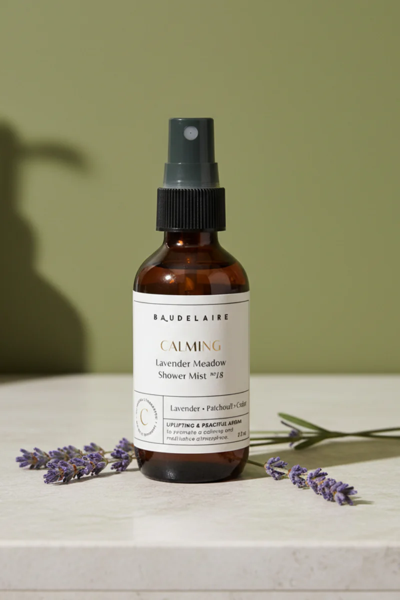 Baudelaire Shower Mist Calm Lavender Meadow 2 oz