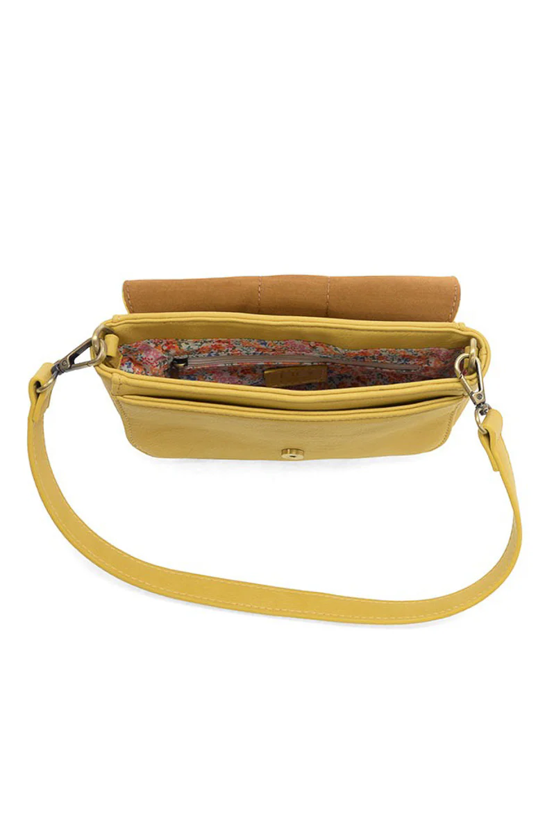 Becca Convertible Shoulder Bag Laguna Yellow - Image 3