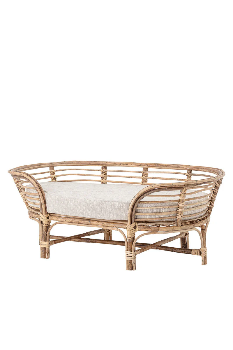 BED DOG RATTAN W/COT CSHN 36" - Image 2