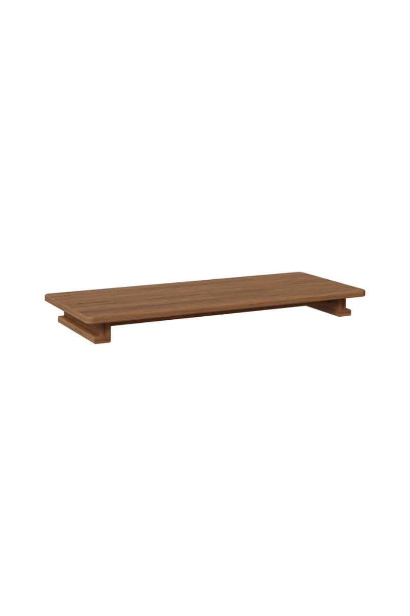 Berlin Gardens Adirondack Food Tray 23.5" Antique Mahogany