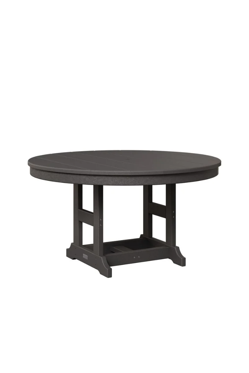 Berlin Gardens Kids Round Dining Table 38" Smoke Gray - Image 2