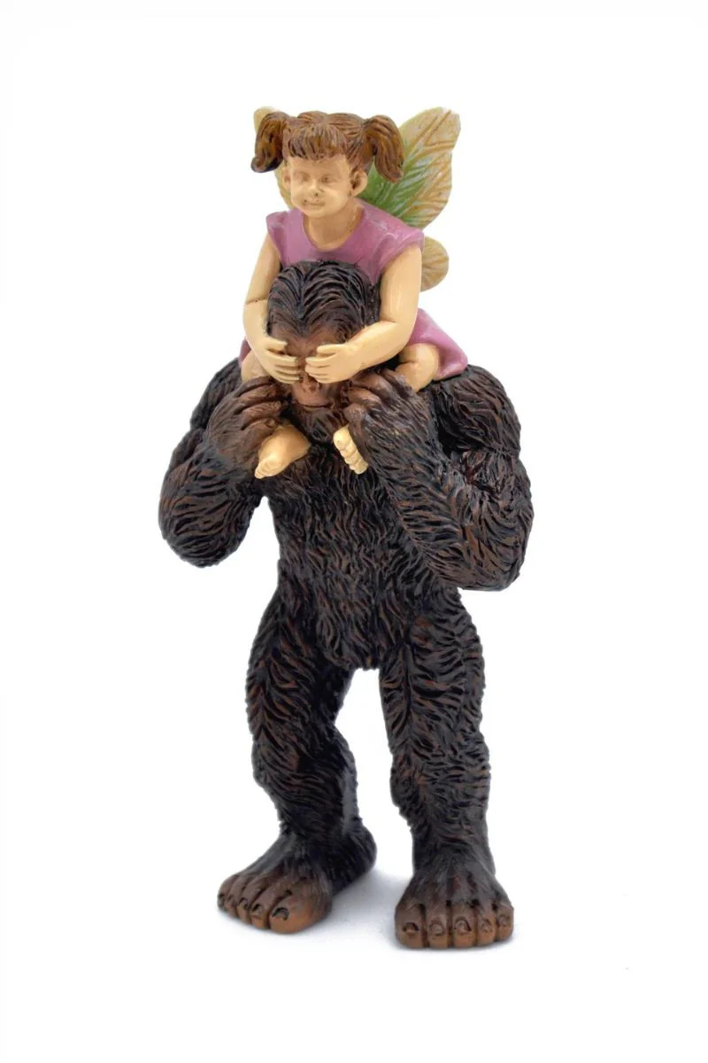 Miniature Garden Bigfoot & Friend