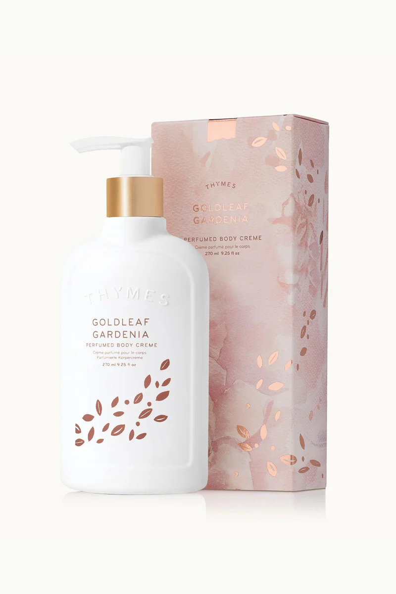 Thymes Goldleaf Gardenia Perfumed Body Creme - Image 2