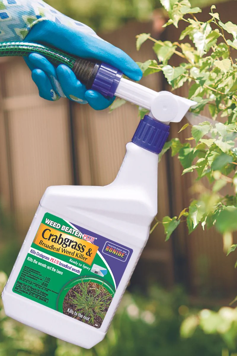 Bonide Weed Beater Plus Crabgrass & Broadleaf Weed Killer 32 oz Ready-to-Spray Hose-End - Image 2