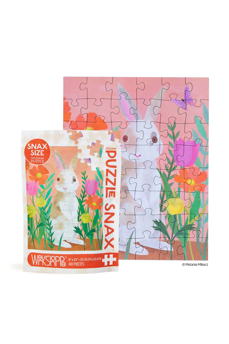 Bunny Patch 48 Piece Puzzle Snax - Image 2