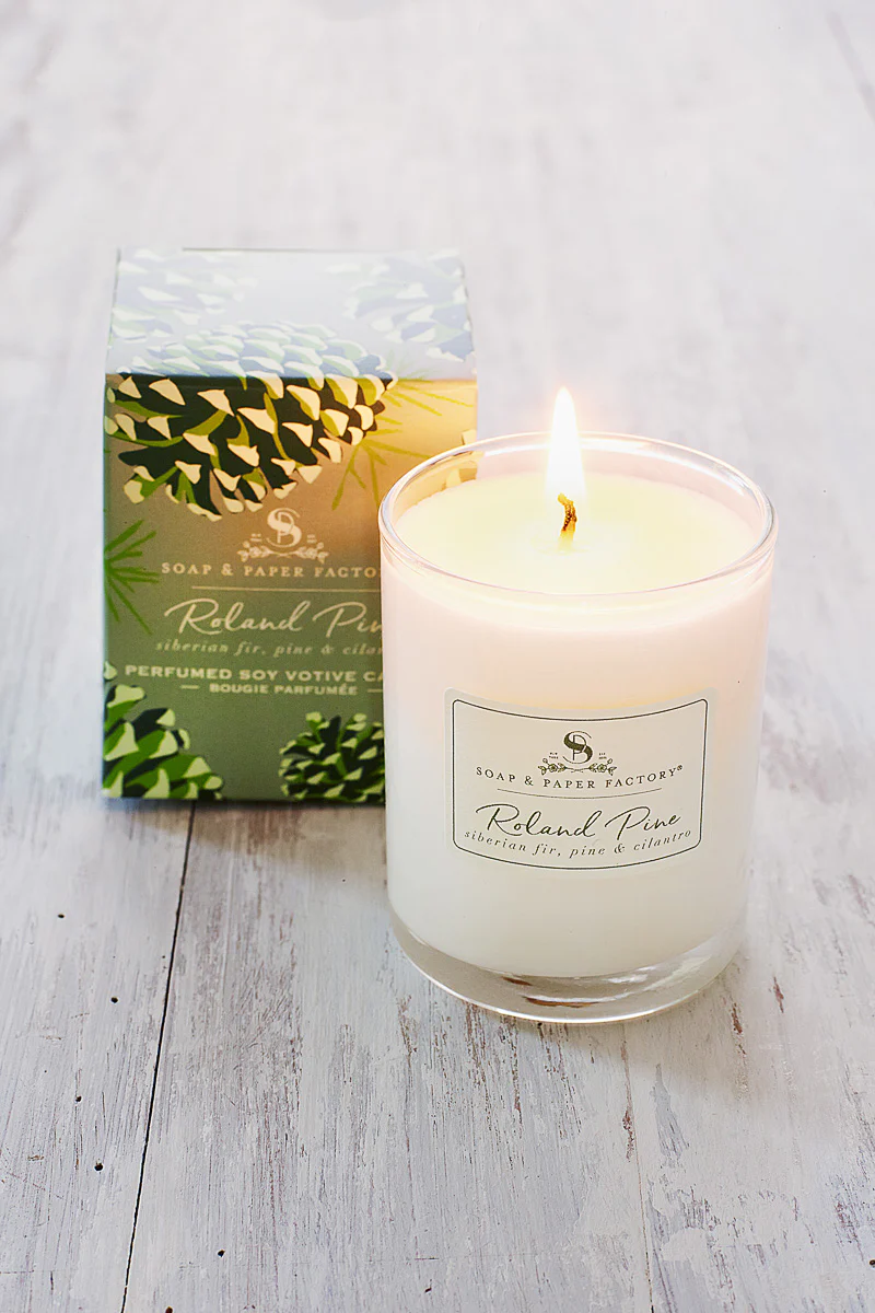 Roland Pine Soy Candle Votive 2.4 oz