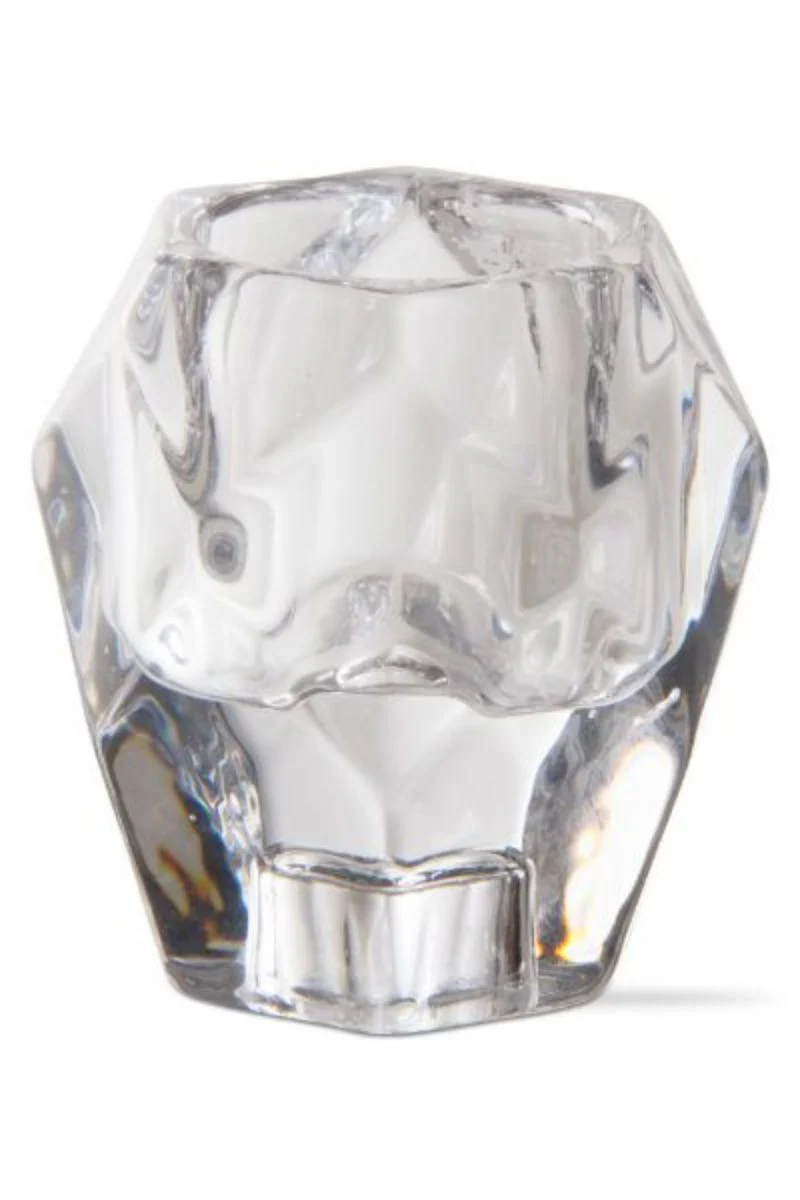 Geo Reversable Candle Holder Tall