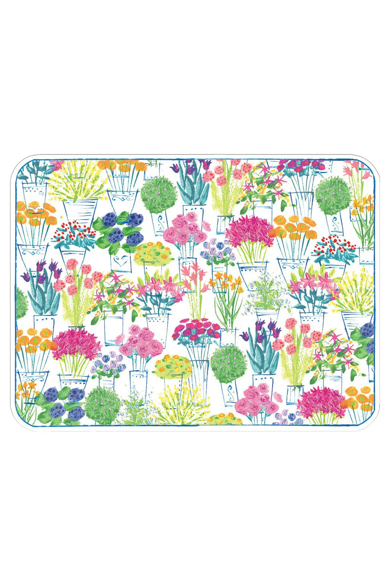 Caspari Flower Market Placemats
