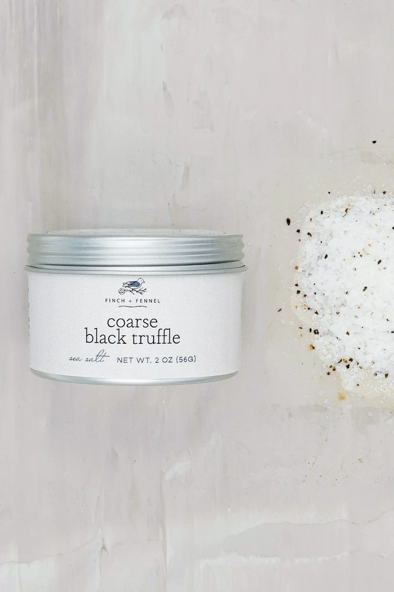 Finch + Fennel Coarse Black Truffle Salt