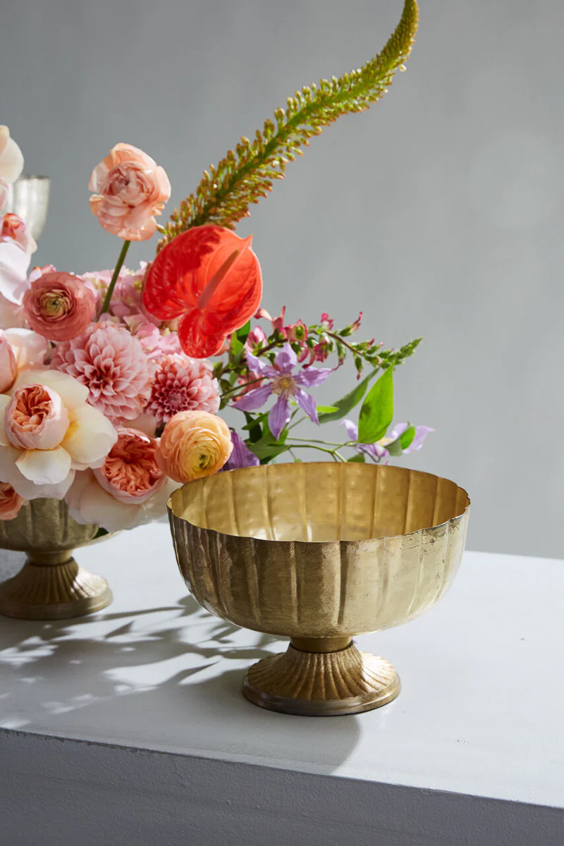 Lita Compote 10"x 6.5" Gold