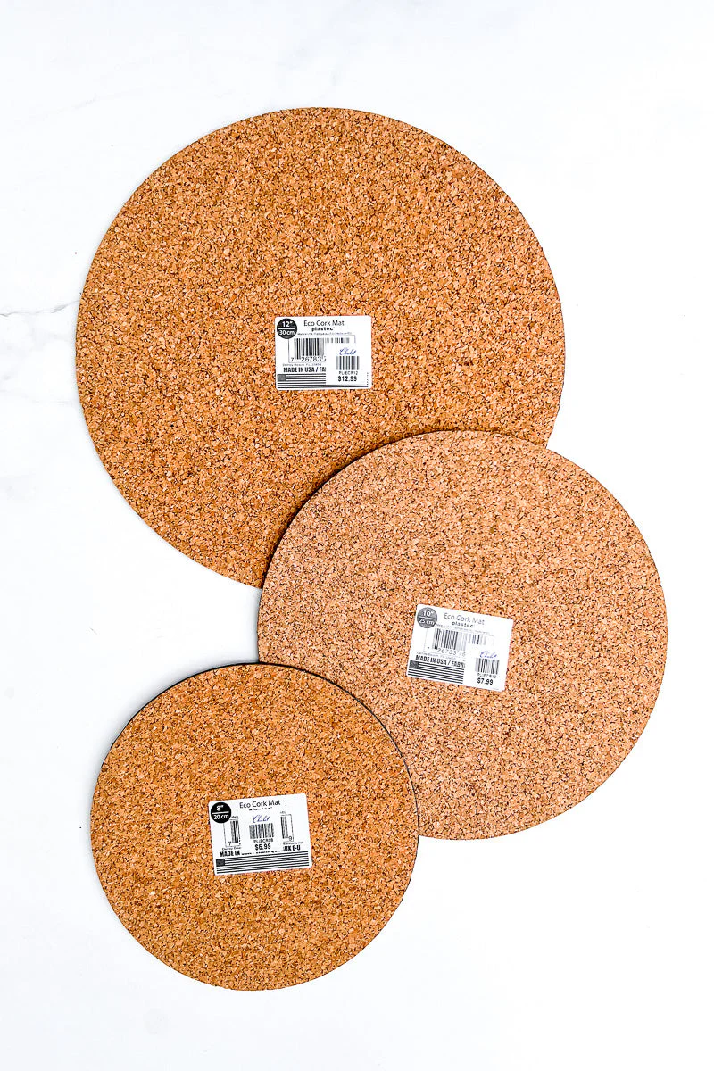 Plastec Eco Cork Mat 4 in