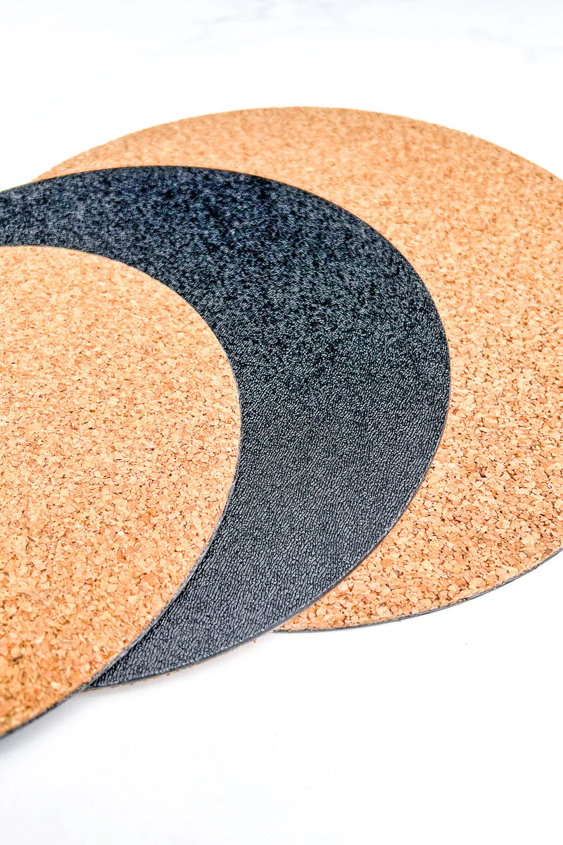 Plastec Eco Cork Mat 6 in