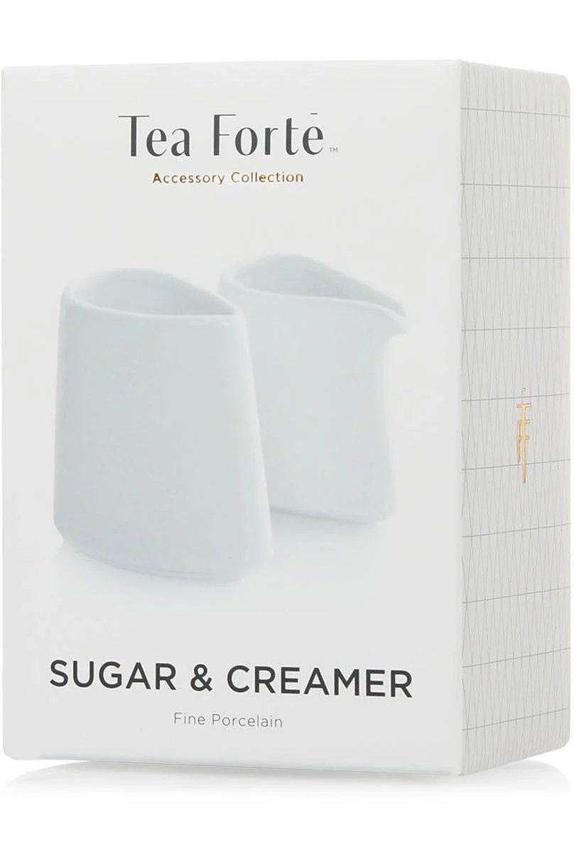 Tea Forte Sugar & Creamer Set