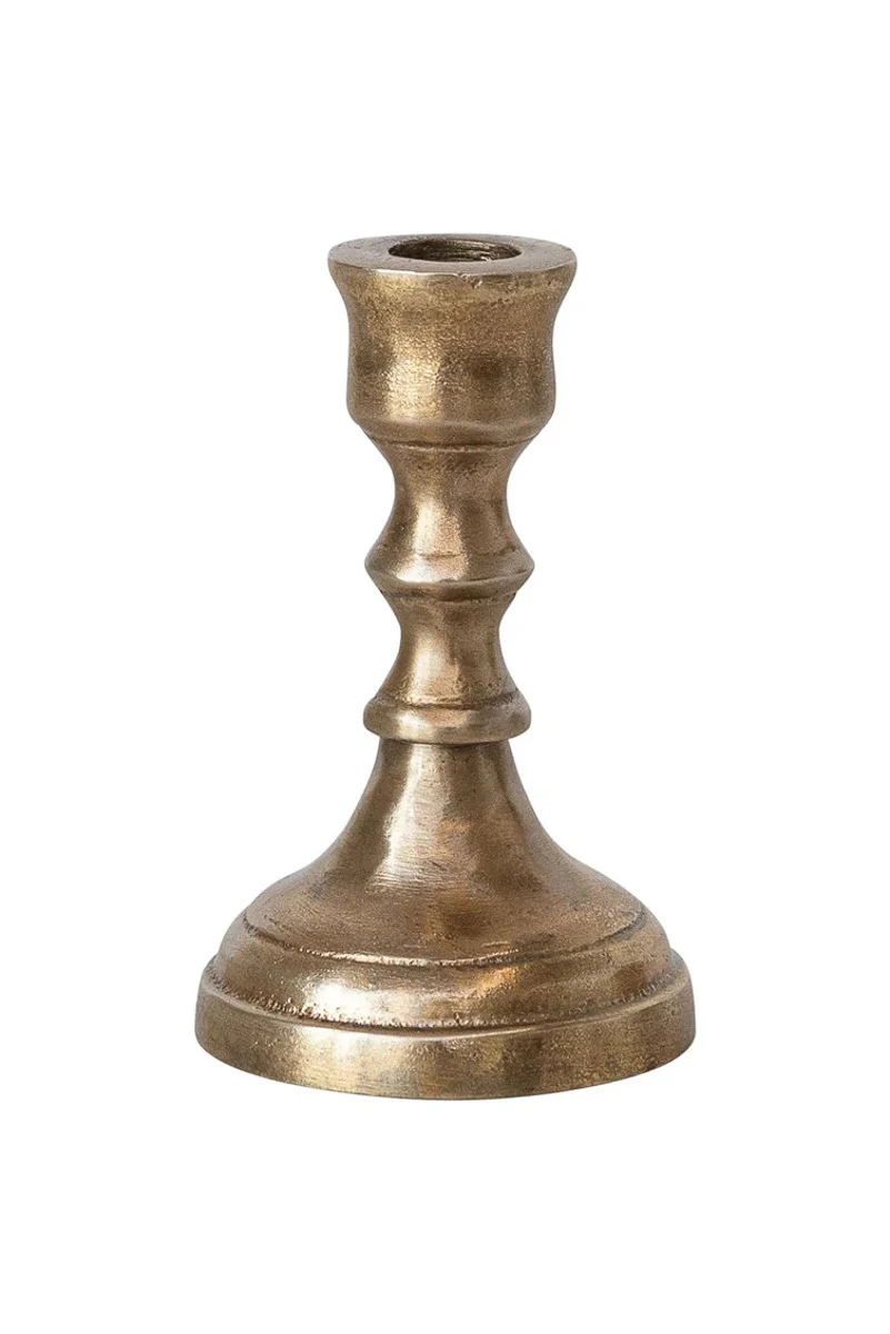 Creative Co-Op Taper Holder Brass Finish