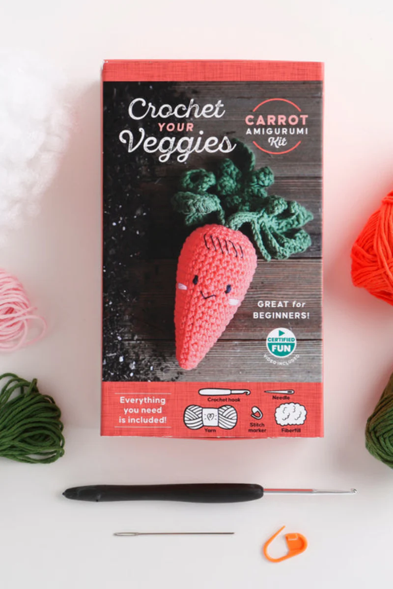 Crochet Your Veggies Amigurumi Kit Carrot - Image 2