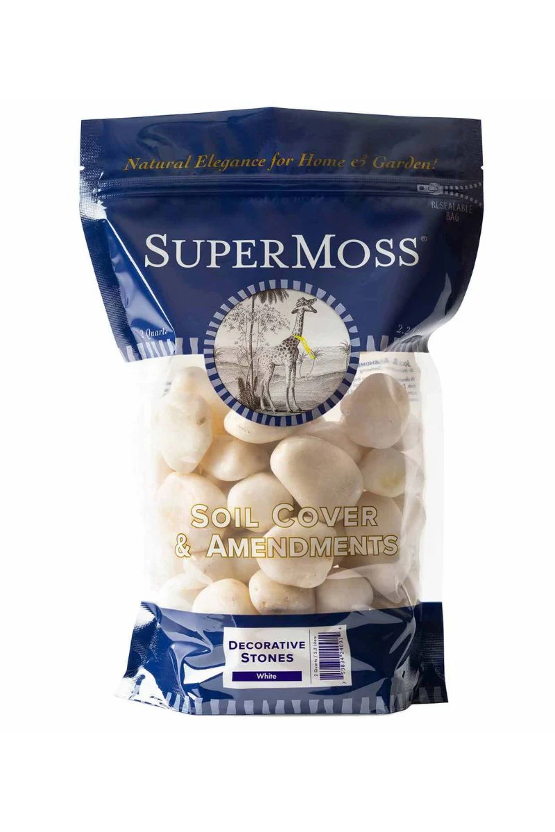 Decorative Bagged Stone 2QT White - Image 2