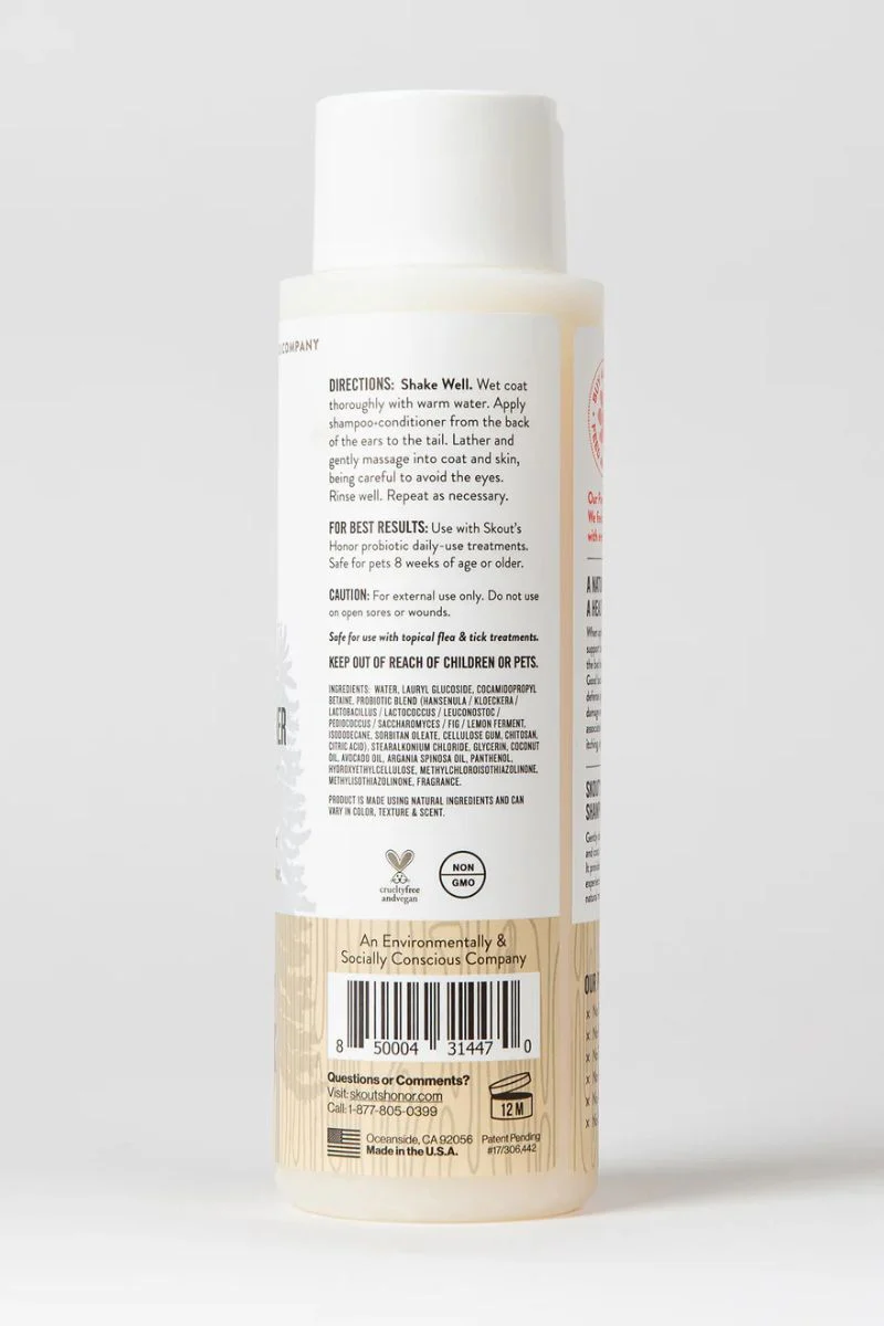 Skout's Honor Probiotic Shampoo-Conditioner Dog Of The Woods 16 oz - Image 2