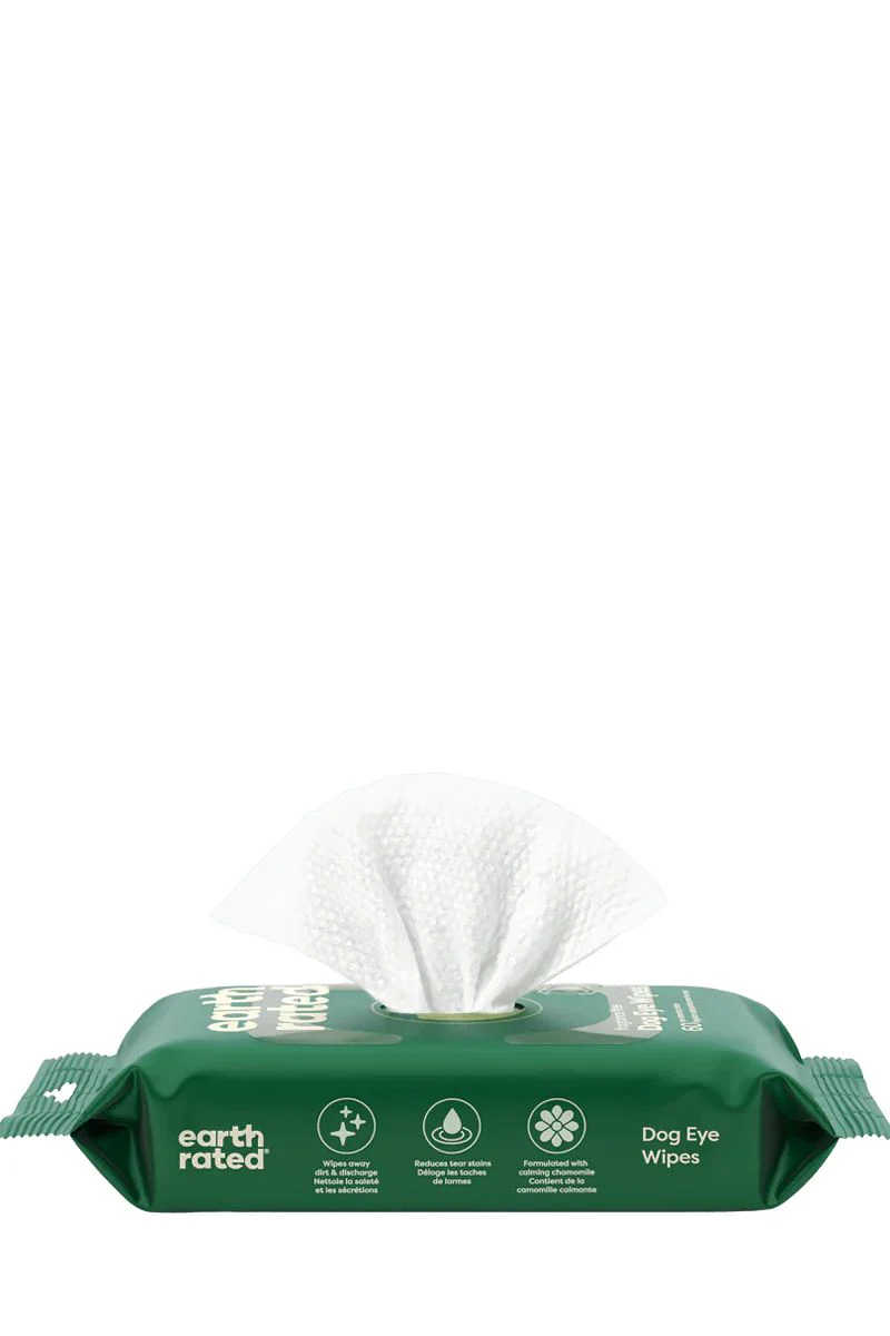 Earth Rated Dog Eye Wipes 60 Count - Image 2
