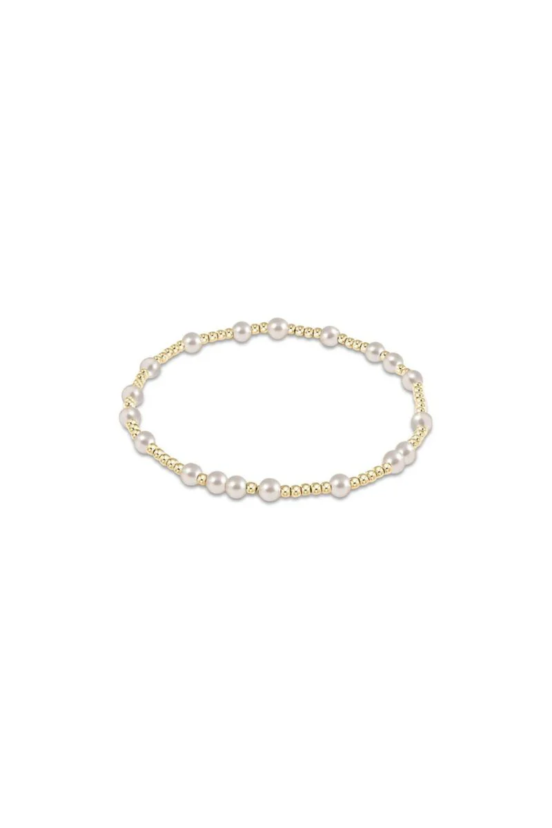 enewton Extends Hope Unwritten 4mm Bead Bracelet Pearl