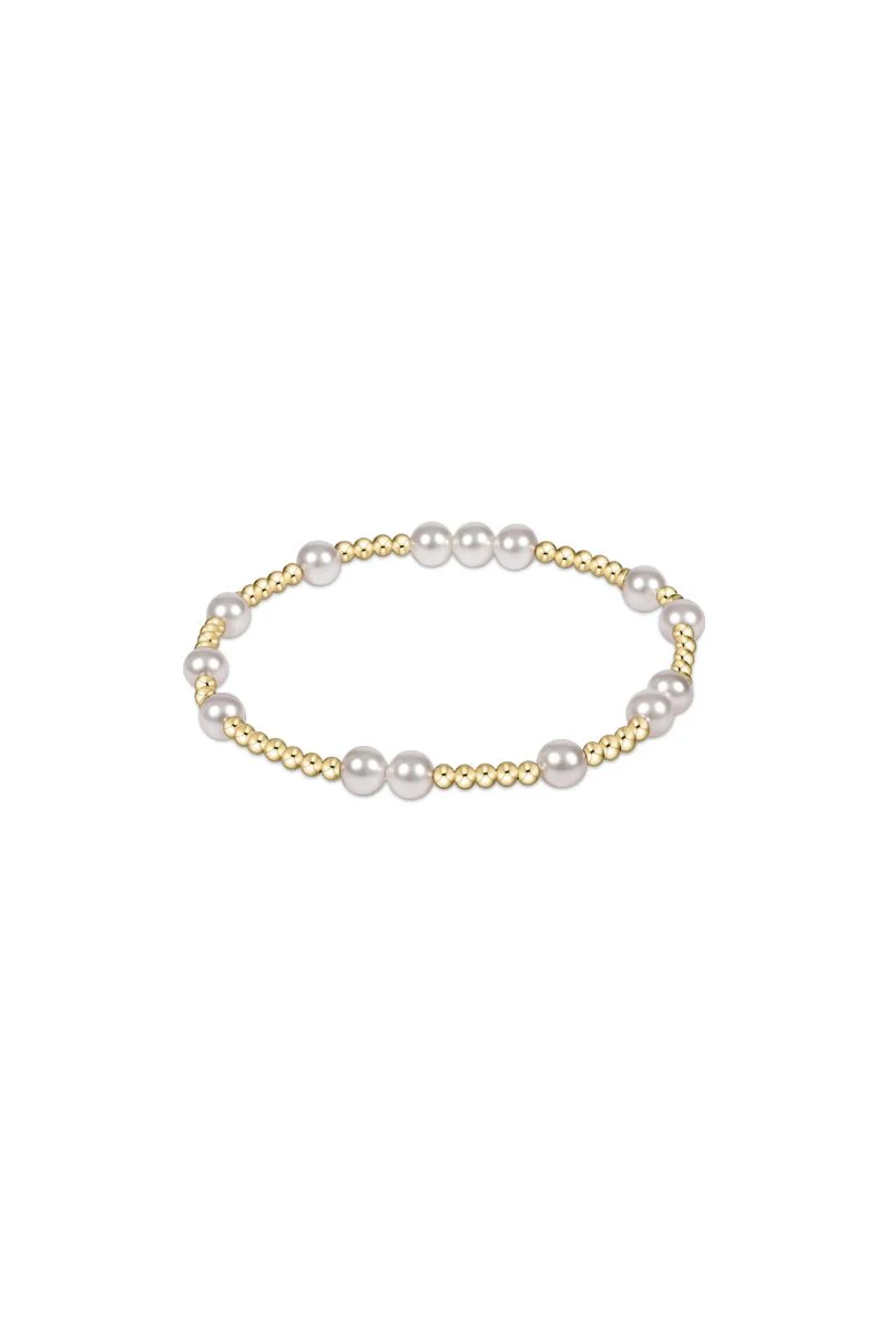 enewton Extends Hope Unwritten 6mm Bead Bracelet Pearl