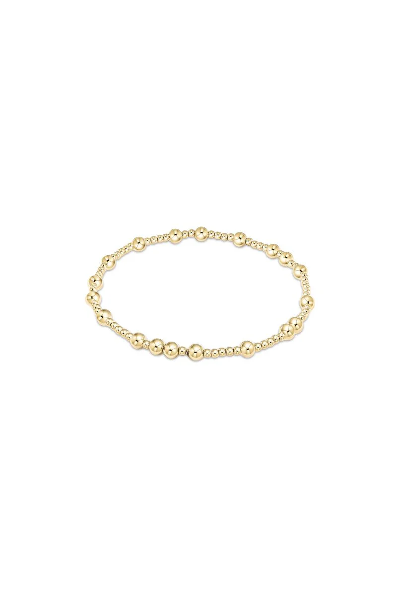 enewton Hope Unwritten 4mm Bead Bracelet Gold