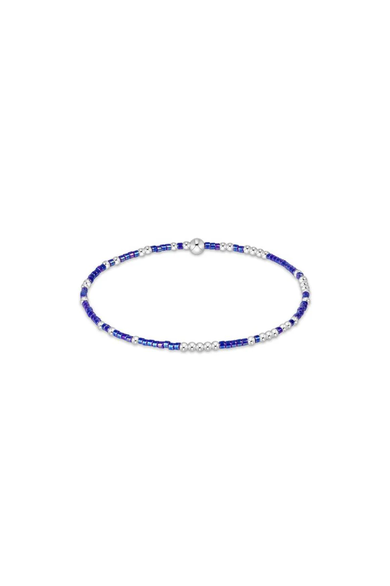 enewton Hope Unwritten Sterling Bracelet Blue Metallic