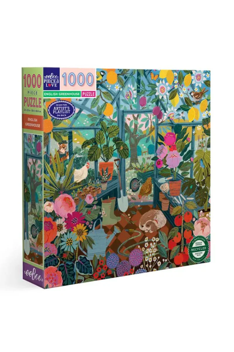 English Greenhouse Puzzle 1000 Pieces