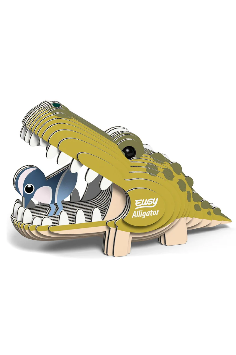 EUGY 3D Puzzle Alligator - Image 2
