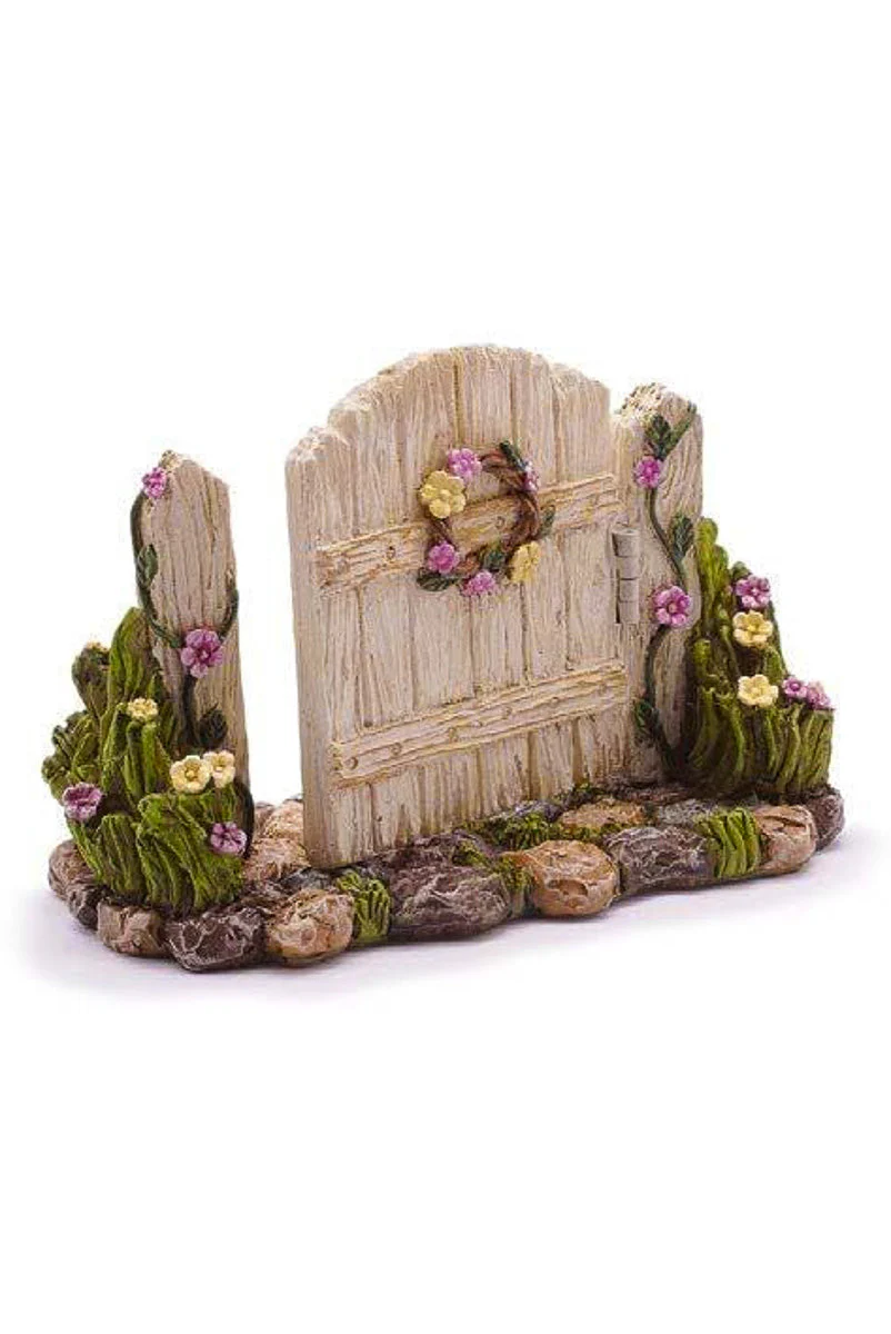 Miniature Garden Flower Gate
