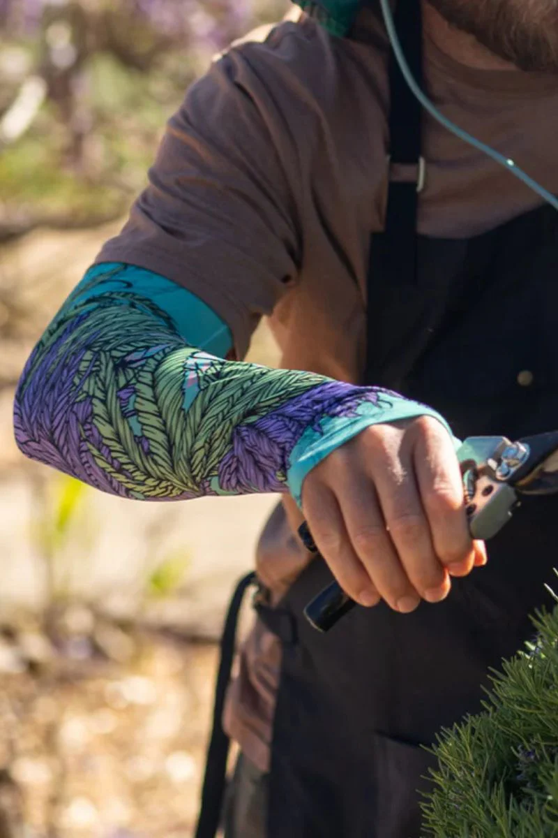 Farmers Defense Protection Sleeves S/M Sea Weed