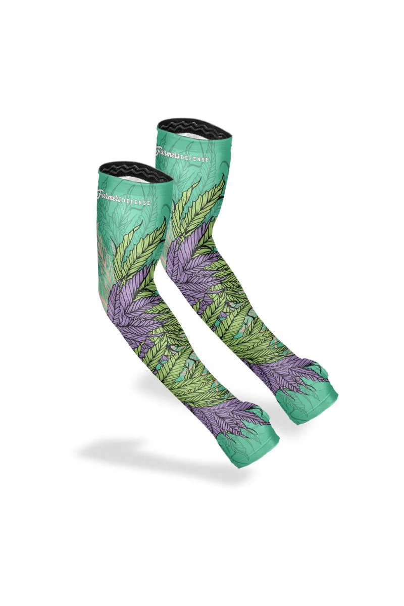 Farmers Defense Protection Sleeves S/M Sea Weed - Image 3