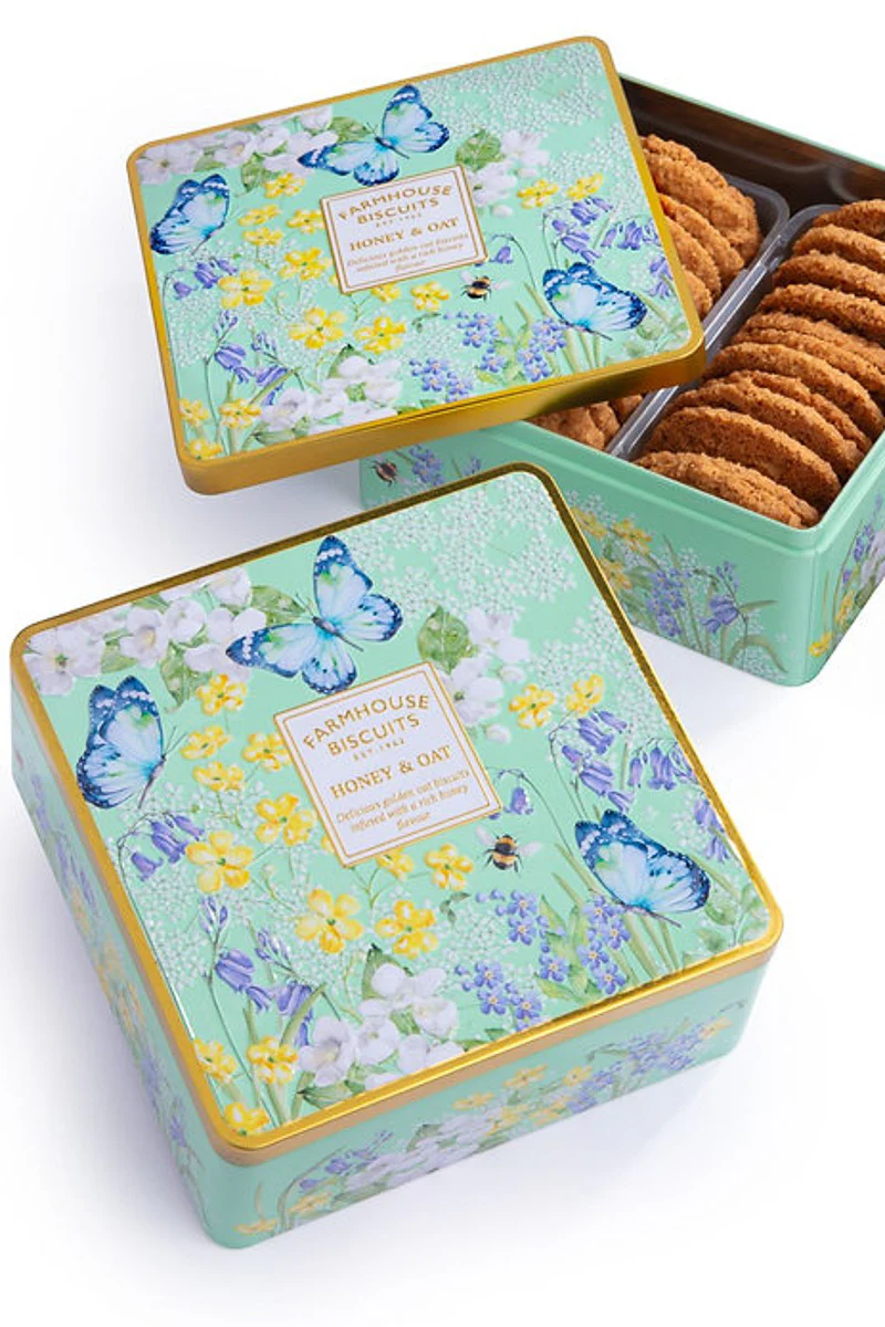 Farmhouse Biscuits Honey & Oat Tin