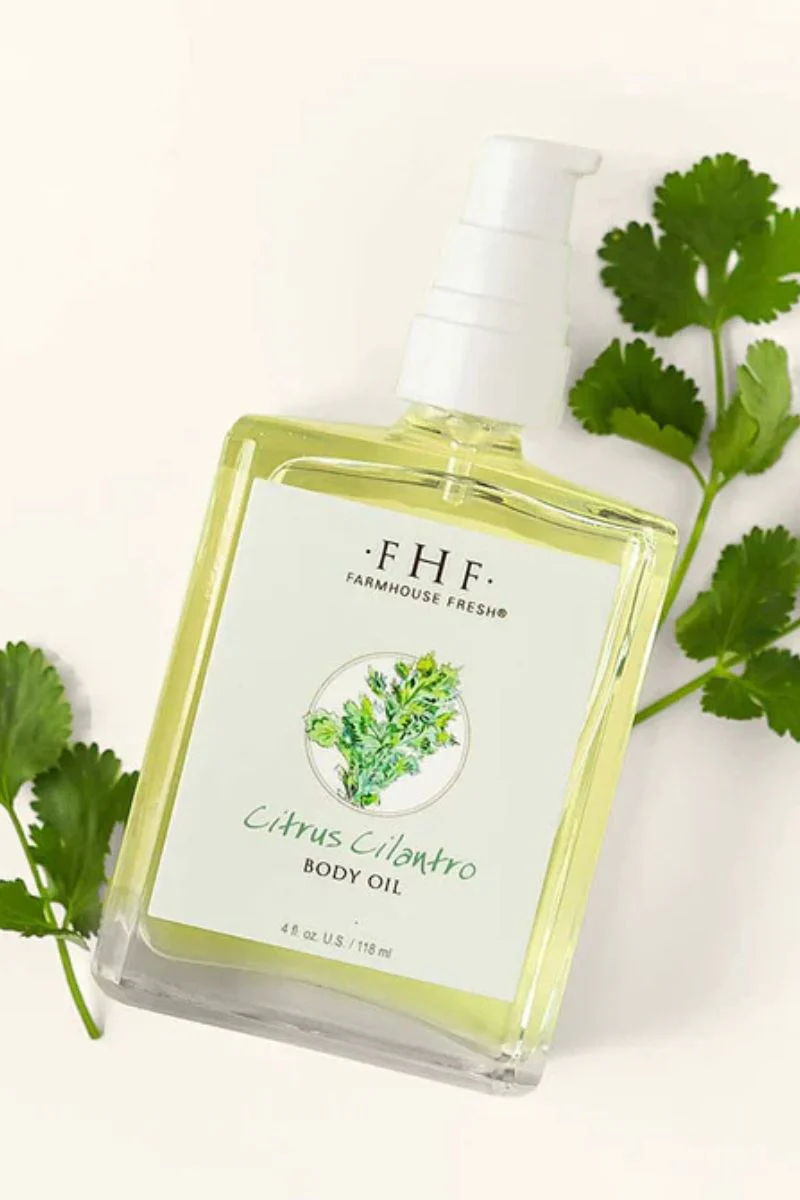 FarmHouse Fresh Citrus Cilantro Body Oil 4 oz