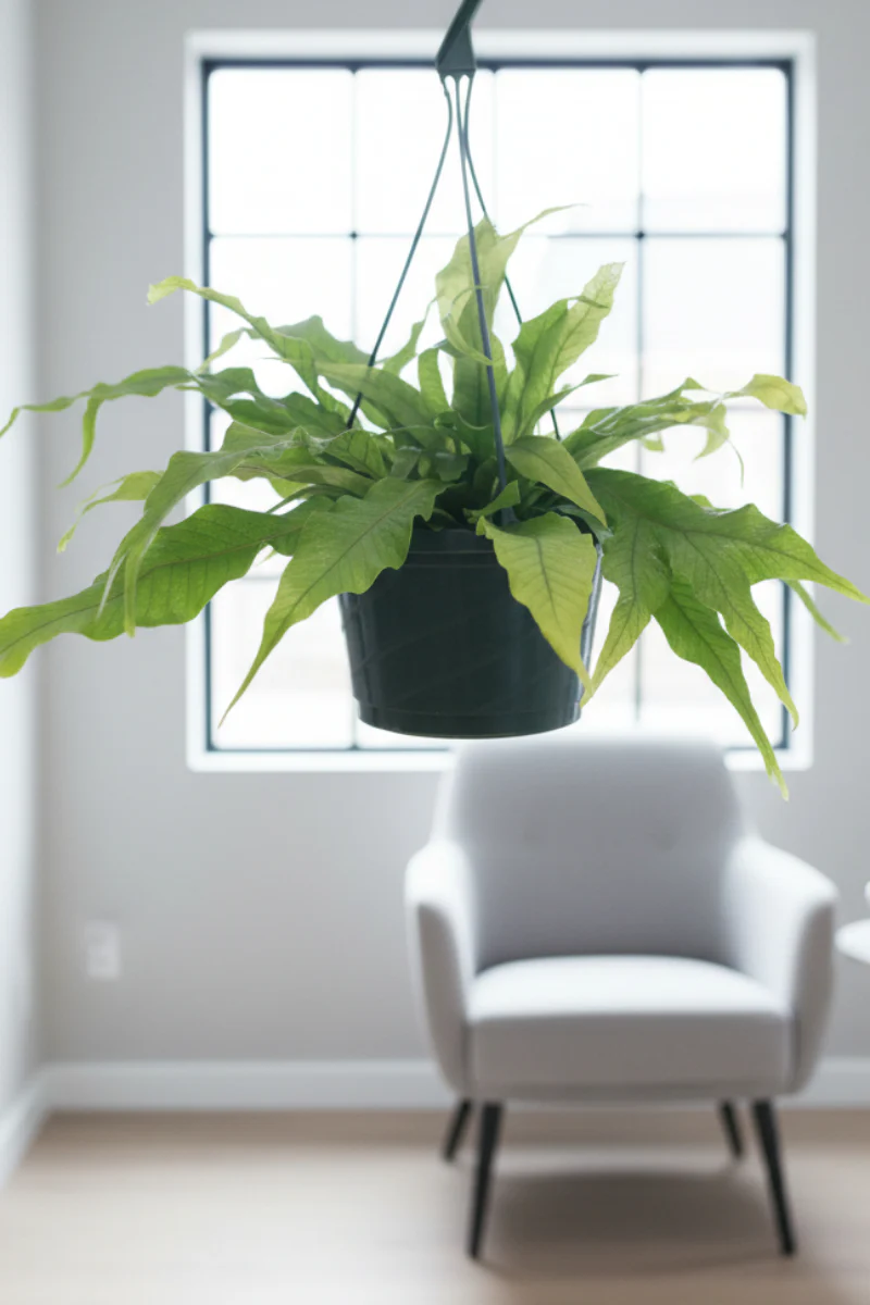 Fern, Crocodile 8" Hanging Basket