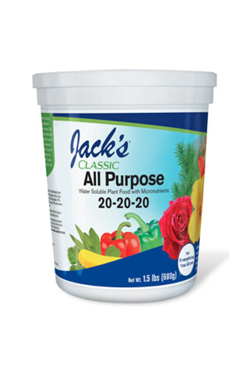 Jack's Classic All-Purpose 20-20-20 Fertilizer 8 oz - Image 2