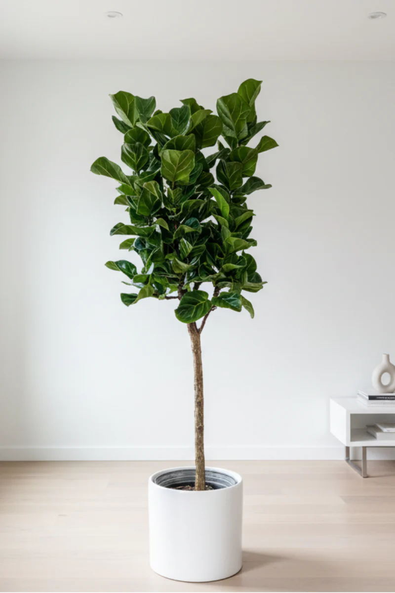 Ficus, (Lyrata) Fiddle Leaf Fig Little Sunshine 10" Standard