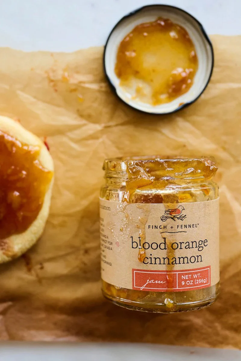 Finch + Fennel Blood Orange Cinnamon Jam 9 oz - Image 2