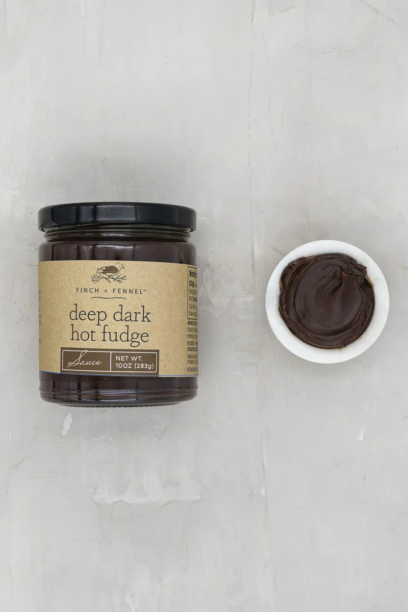 Finch + Fennel Deep Dark Hot Fudge Sauce 10 oz - Image 2