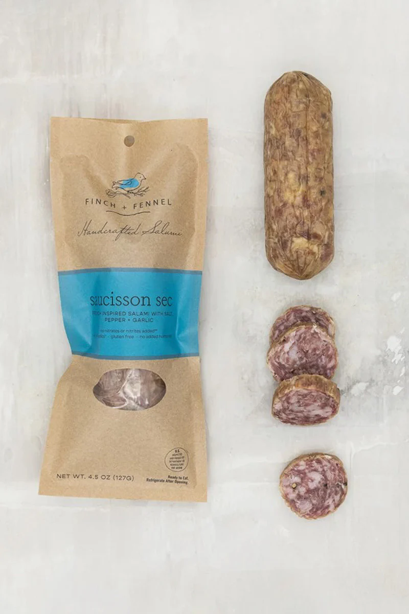 Finch + Fennel Saucisson Sec Salumi 4.5oz - Image 2