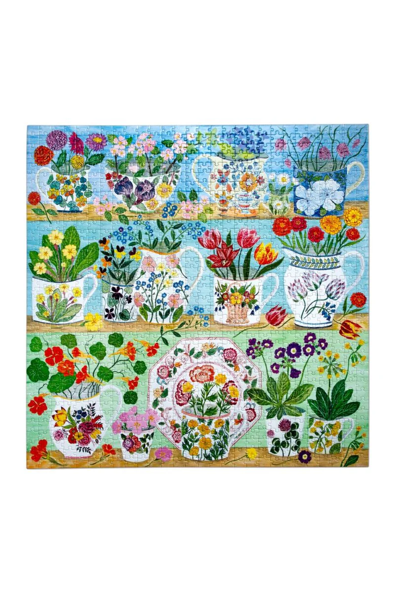 Floral Cupboard Puzzle 1000 Pieces - Image 2