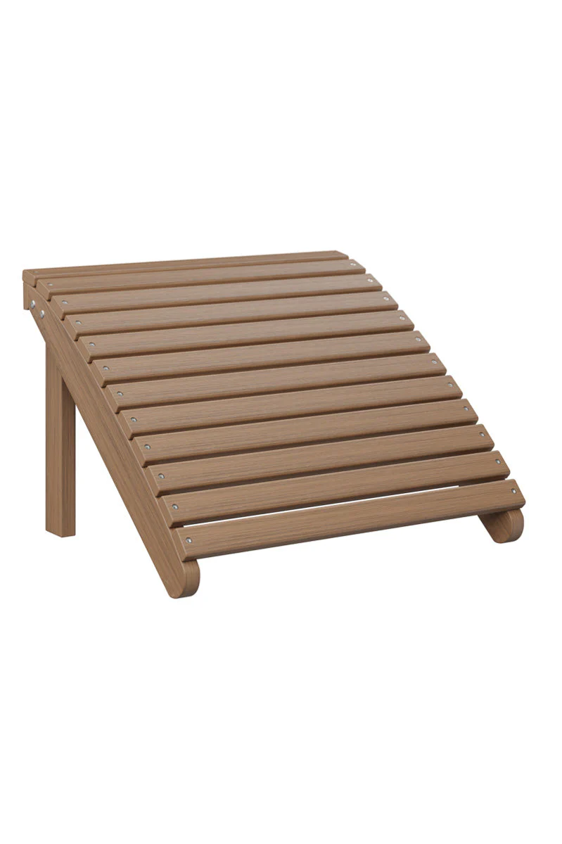 Berlin Gardens Adirondack Footrest Antique Mahogany