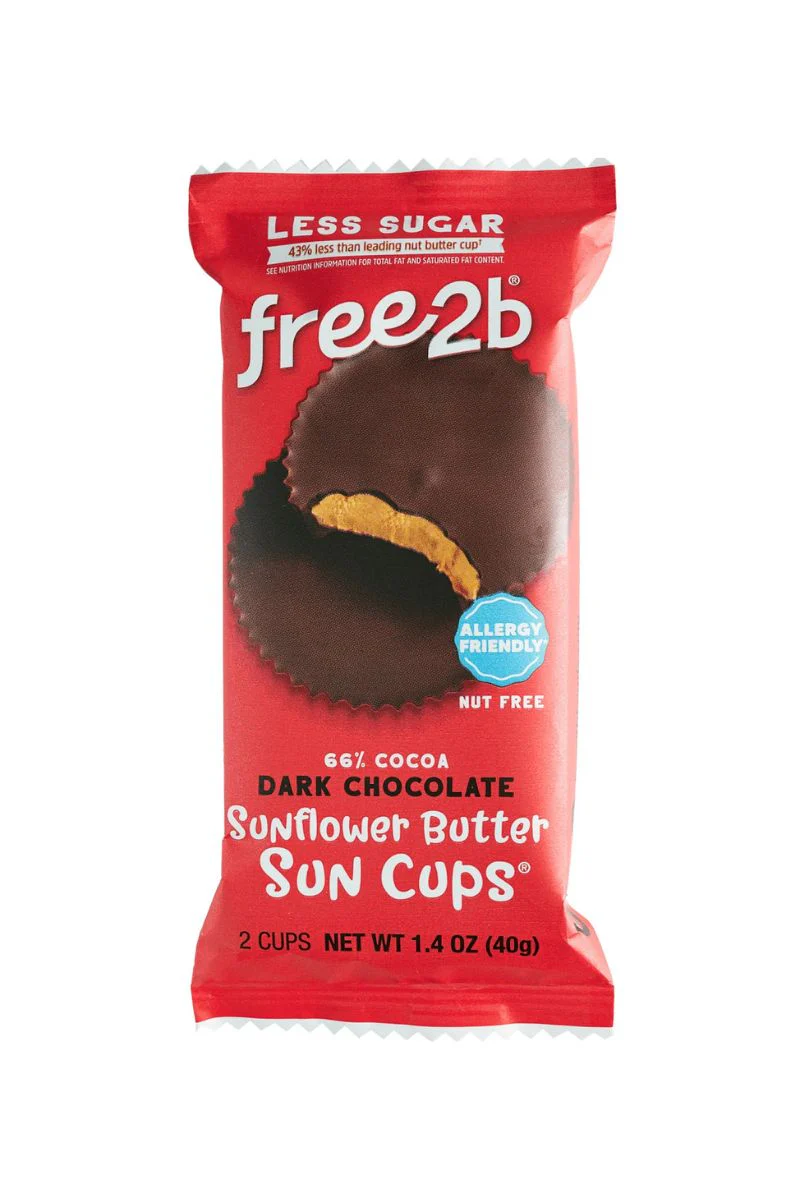 free2b Dark Chocolate Sunflower Butter Cups - Image 2