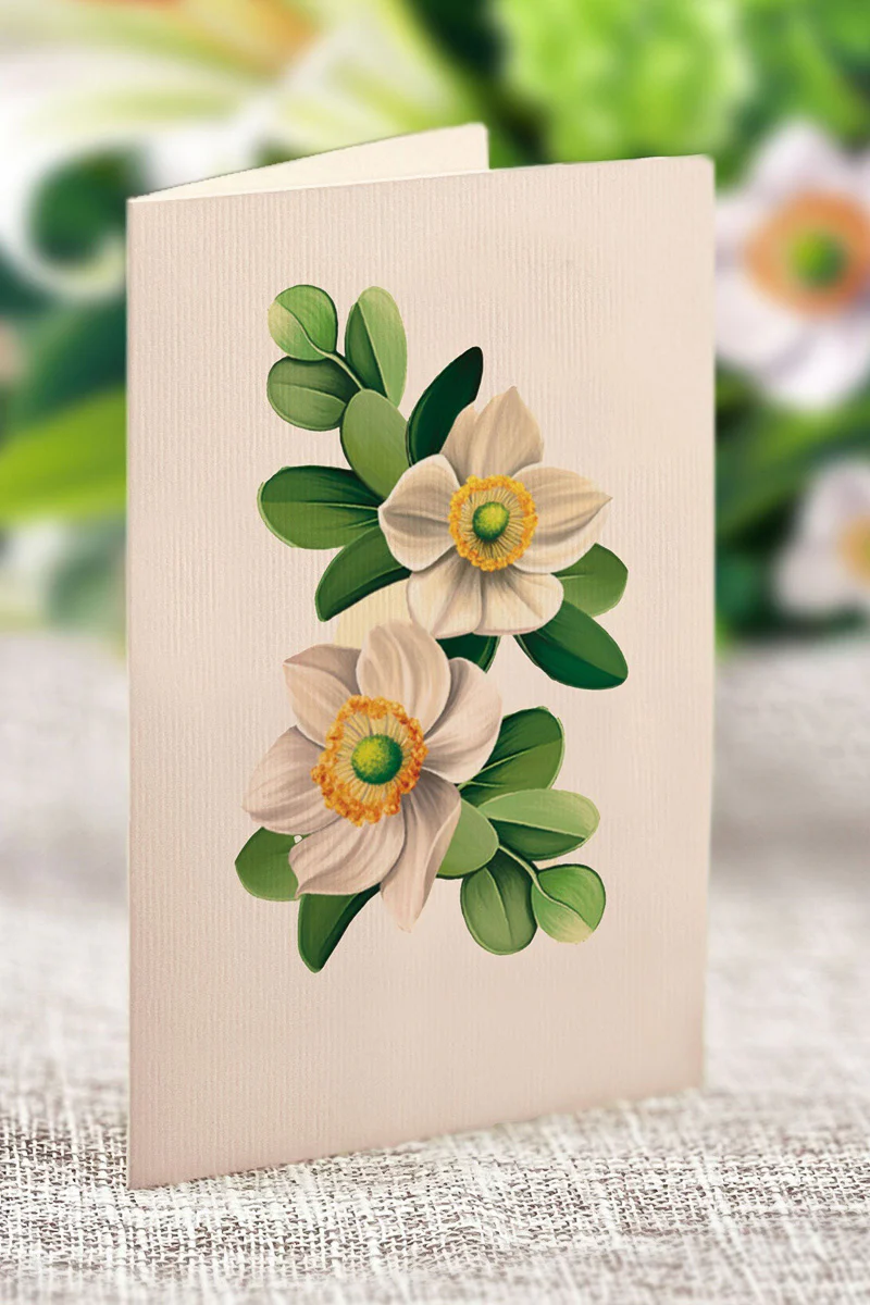 FreshCut Paper Ivory & Sage - Image 2